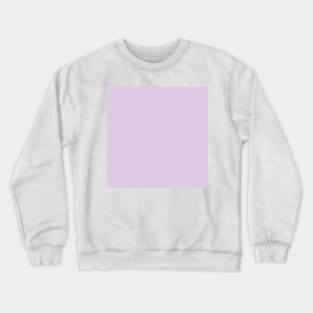 Solid Lilac Crewneck Sweatshirt